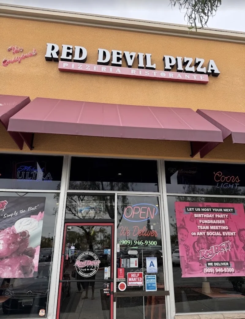 Red Devil Pizza Upland